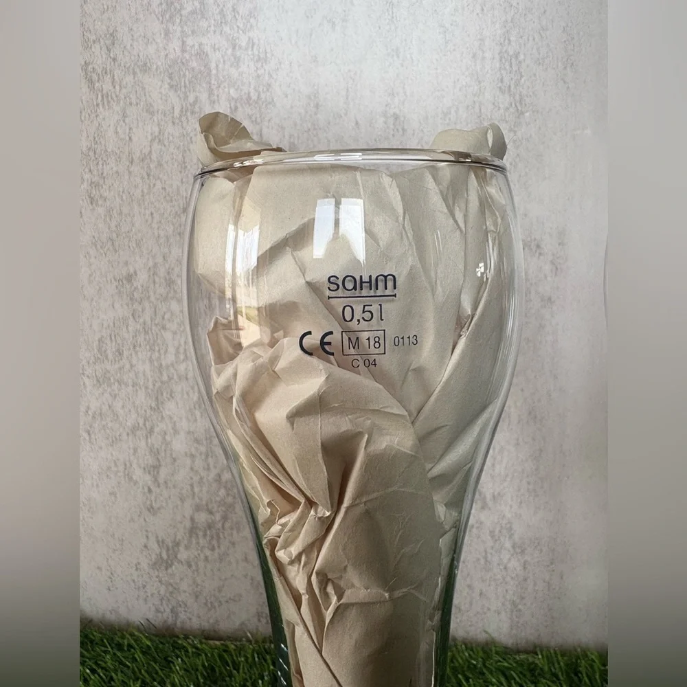 German Pilsner Beer Tall Drinking Glasses-Set of 2